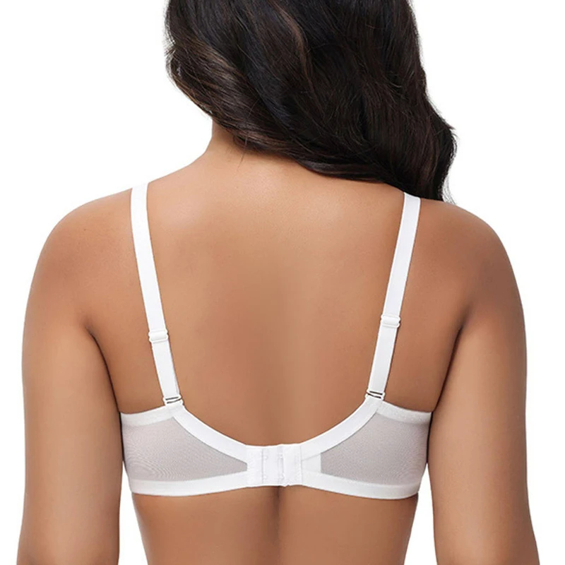 Plus Size Dames Mesh Ondersteu - Underwire Bra Padded recensie en prijs