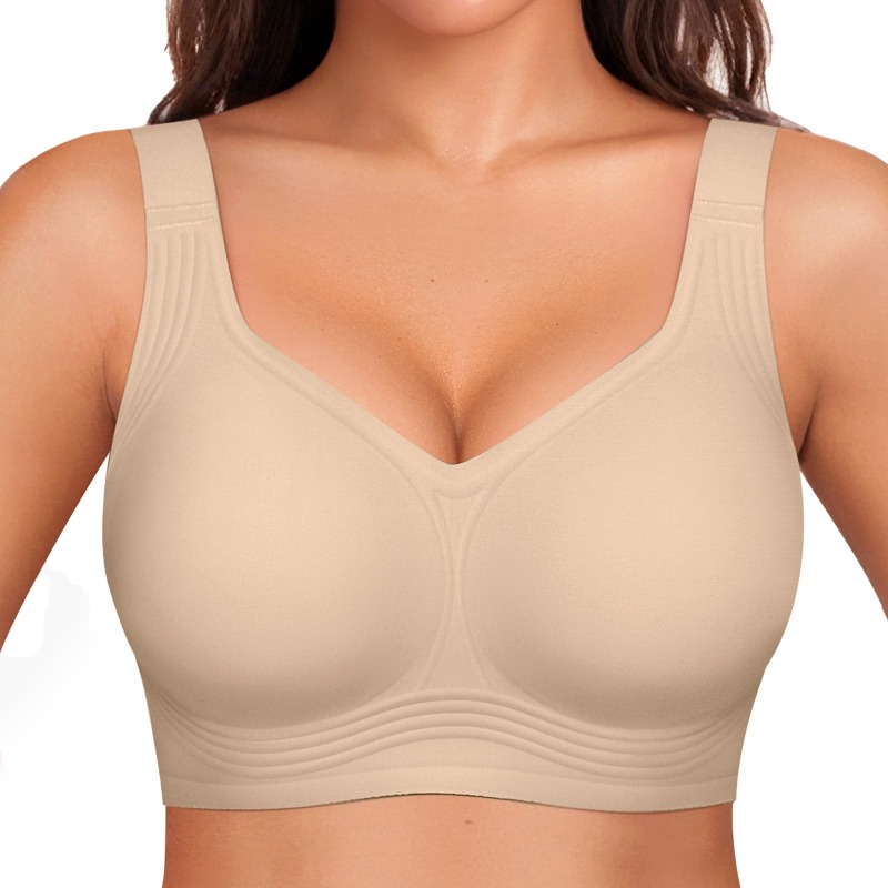 Plus Size Wireless Jelly BH Da - Full Coverage Bra recensie en prijs