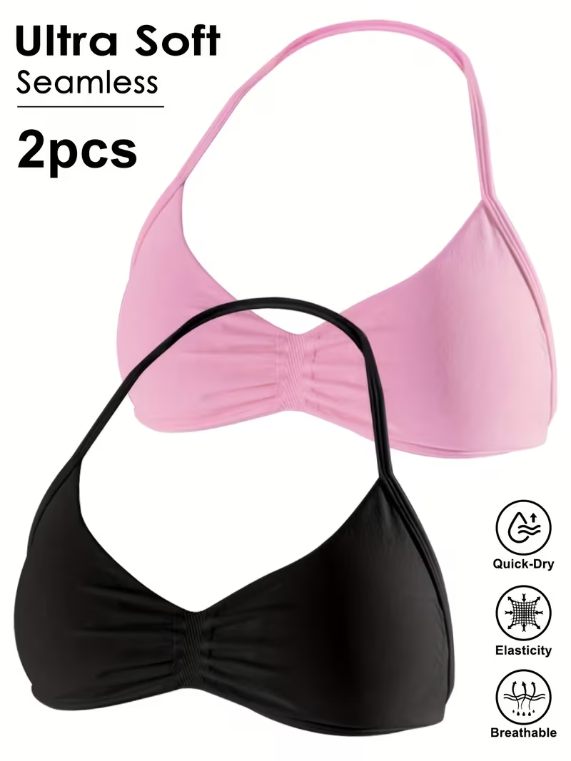 2 stuks Naadloze Sexy Open Bac - Plunge Bra Push Up recensie en prijs