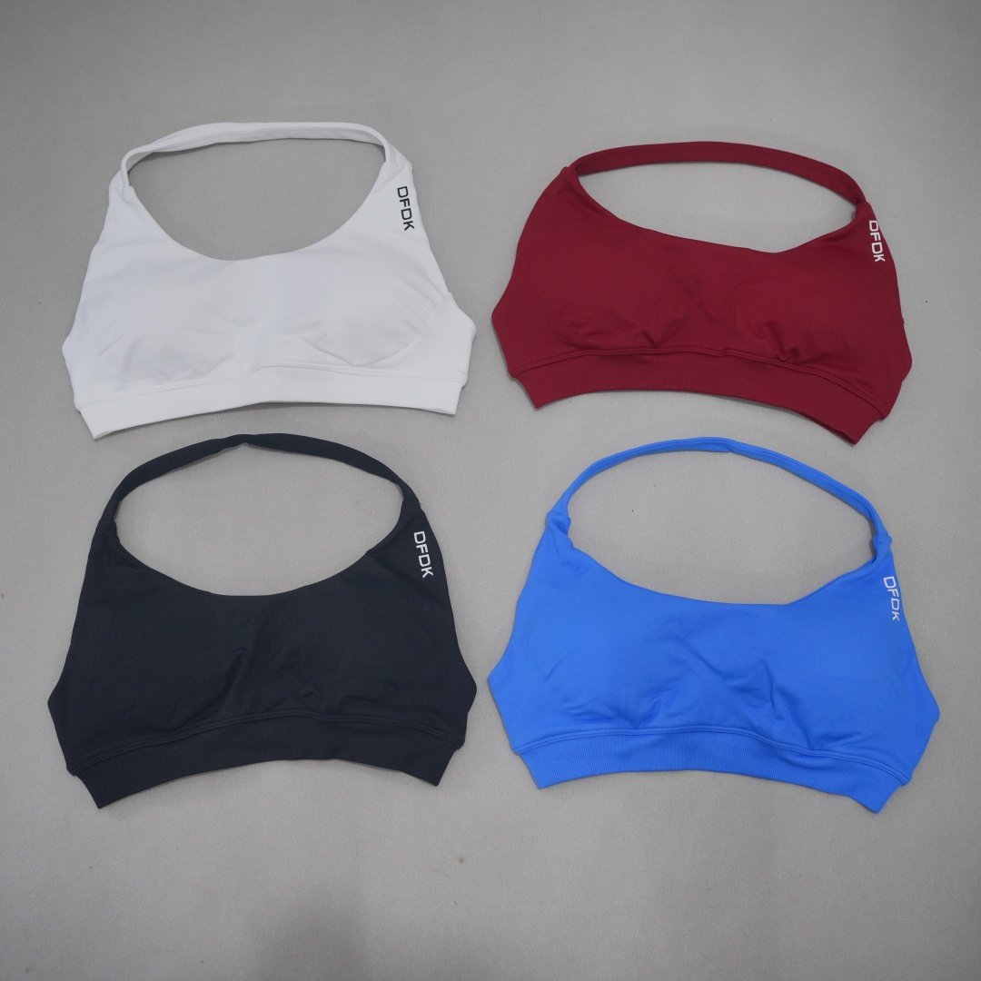 DFDK Dames Naadloze Sportbeha  - Plunge Bra Push Up recensie en prijs
