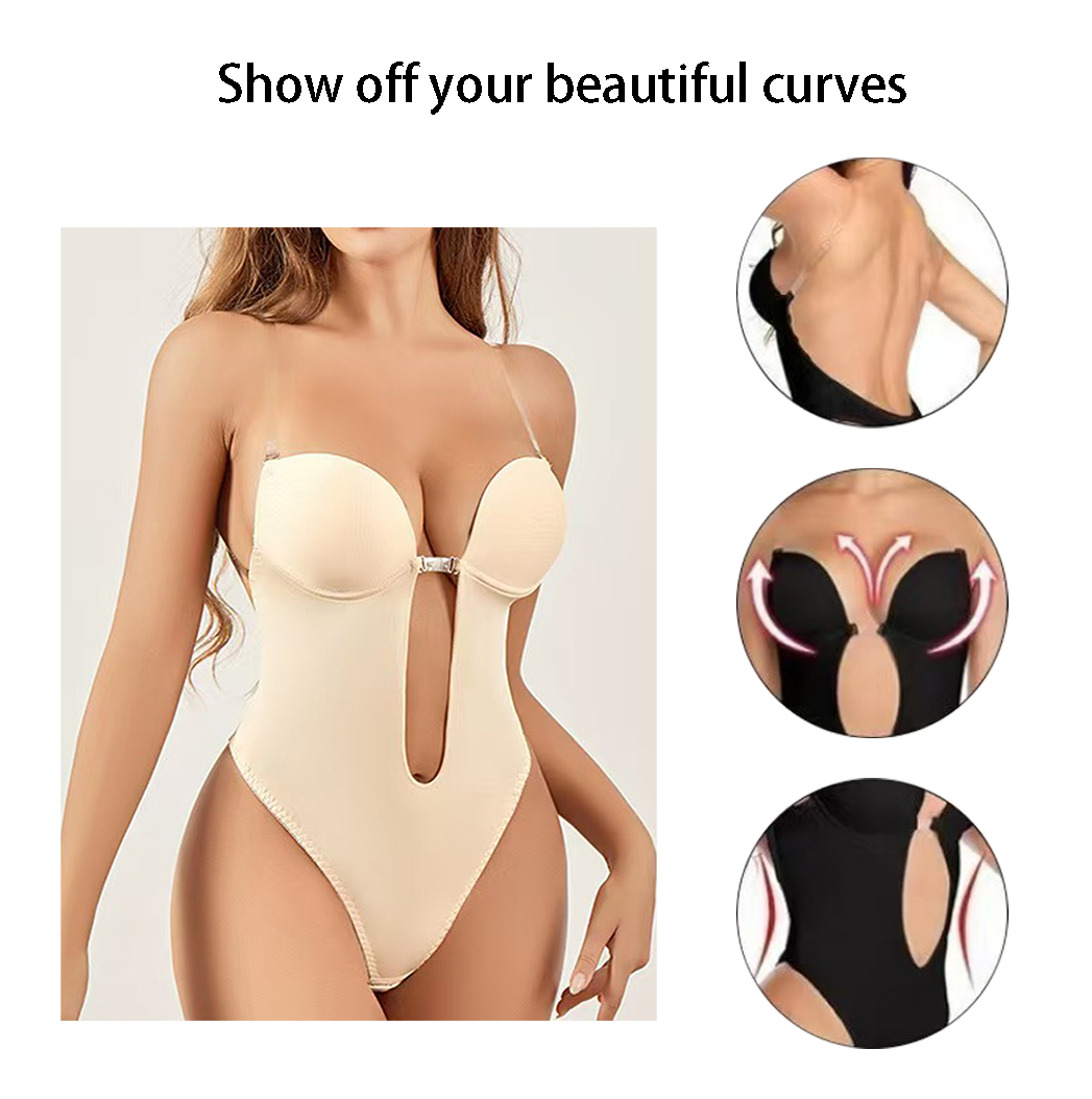 Anti-slip lijmloze body shaper - Plunge Bra Push Up recensie en prijs
