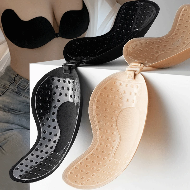 Herbruikbare zelfklevende tepe - Plunge Bra Push Up recensie en prijs